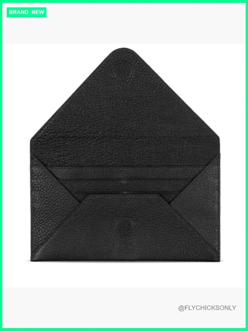 Genuine Leather Slim Wallet Clutch with RFID Blocking - Multiple Slots